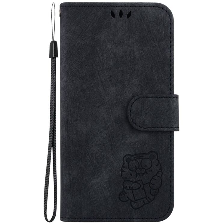 Защитный чехол Deexe Cute Tiger (FP) для Infinix Zero 30 - Black: фото 4 из 10