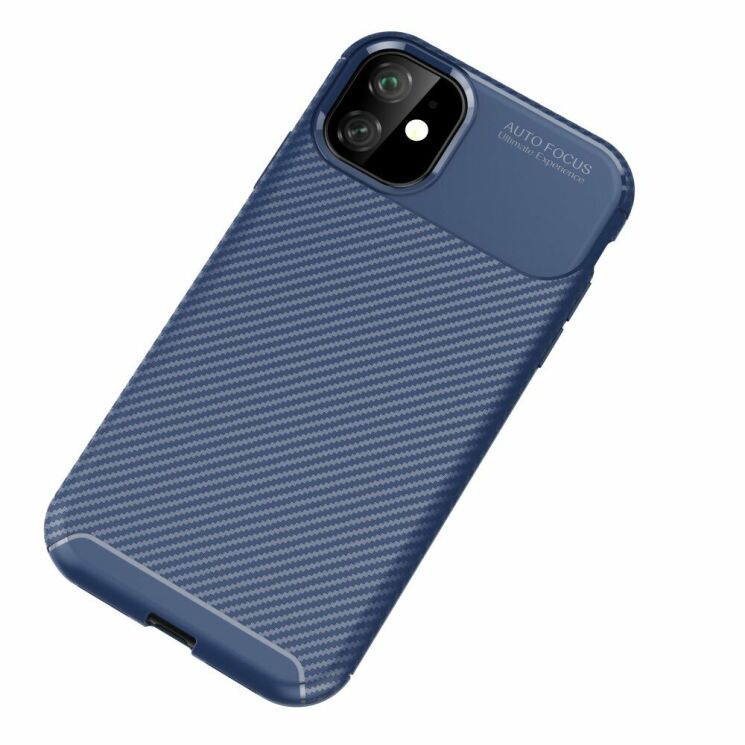 Защитный чехол Deexe Fusion для iPhone 11 - Blue: фото 2 из 11