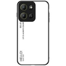 Защитный чехол Deexe Gradient Color для Motorola Moto G15 - White: фото 1 из 10