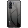 Захисний чохол Deexe Gradient Color для OPPO A5x - Black / Grey (385704BH)