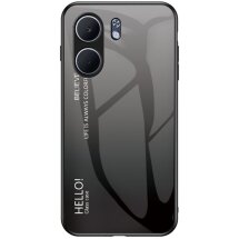 Захисний чохол Deexe Gradient Color для OPPO A5x - Black / Grey: фото 1 з 8