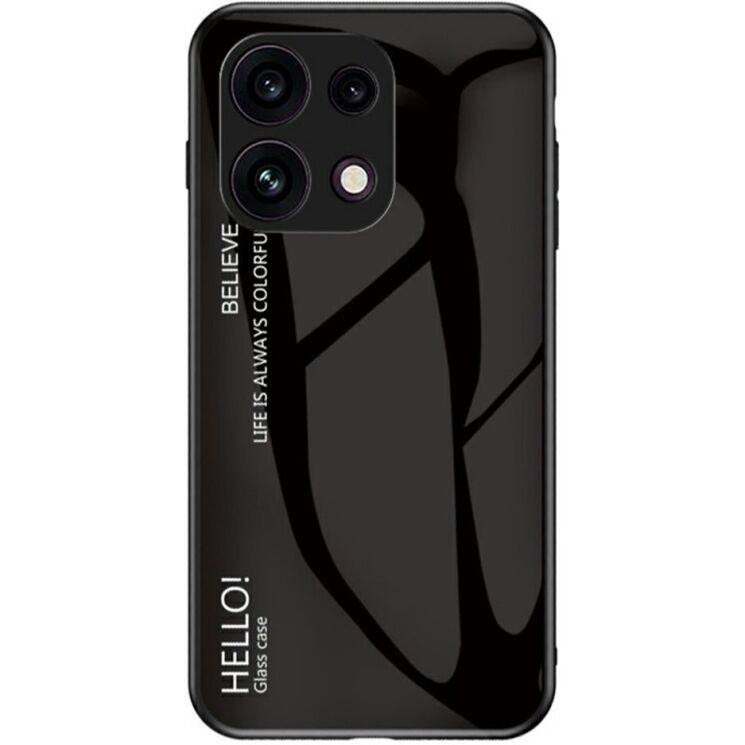 Защитный чехол Deexe Gradient Color для OPPO Reno 16 F - Black: фото 1 из 7
