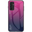 Защитный чехол Deexe Gradient Color для Samsung Galaxy M13 (M135) - Rose / Blue (299123RL)