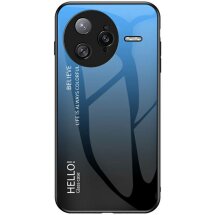 Защитный чехол Deexe Gradient Color для Xiaomi Poco F7 Ultra - Blue / Black: фото 1 из 8