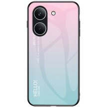 Защитный чехол Deexe Gradient Color для Xiaomi Poco X8 Pro - Pink Blue: фото 1 из 8