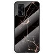 Защитный чехол Deexe Gradient Pattern для Realme 7 Pro - Black / Gold (250607BF)