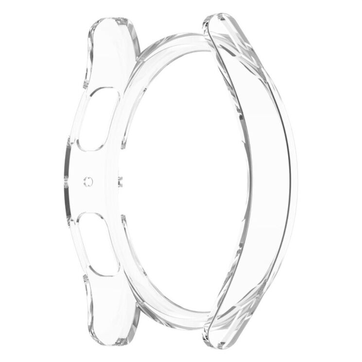 Защитный чехол Deexe Hard Frame для Samsung Galaxy Watch 4 / 5 (44mm) - Transparent: фото 6 из 7