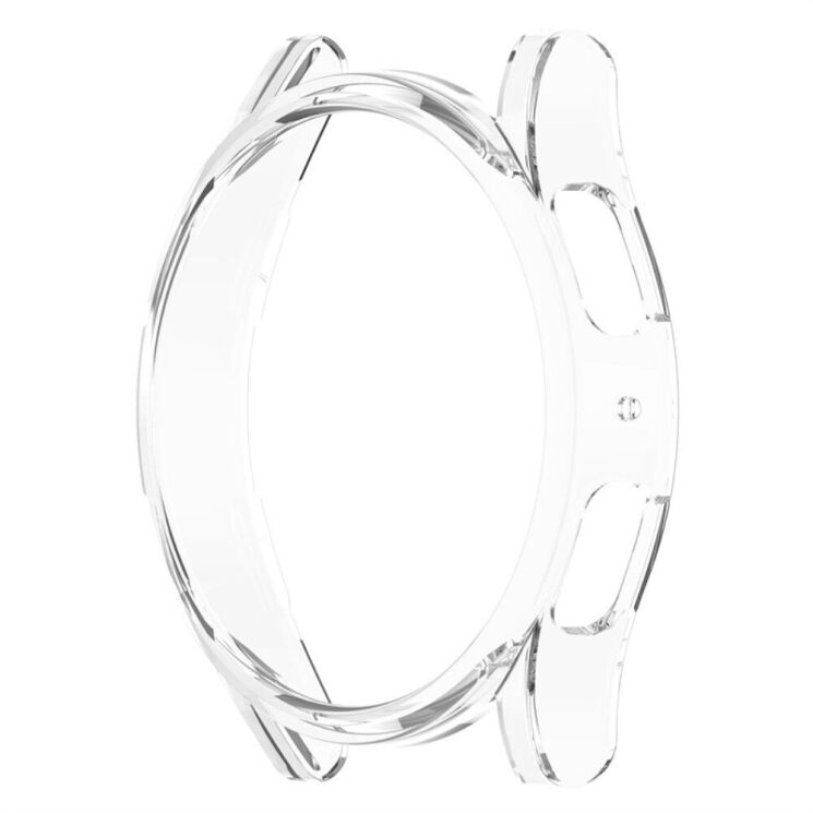 Защитный чехол Deexe Hard Frame для Samsung Galaxy Watch 4 / 5 (44mm) - Transparent: фото 5 из 7