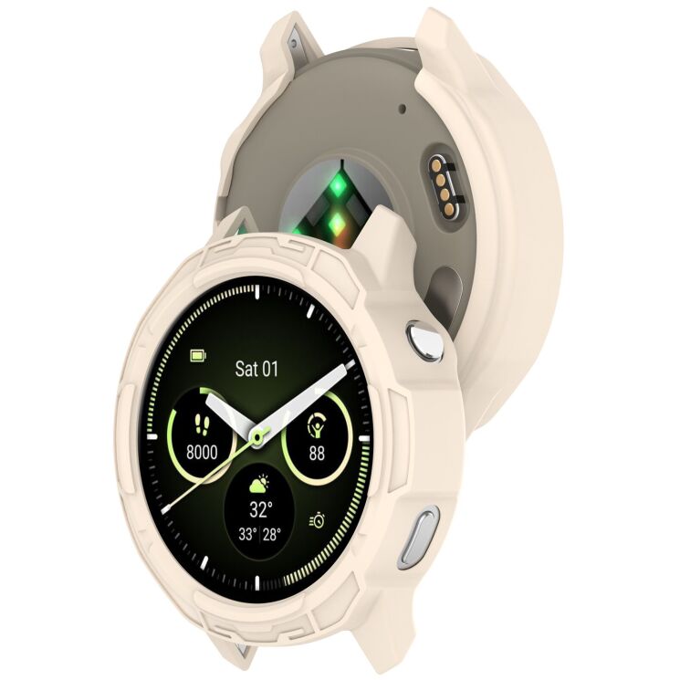 Захисний чохол Deexe Hollow Frame для Garmin Venu 4 (45mm) - Starlight (362302SG) Захисний чохол Deexe Hollow Frame для Garmin Venu 4 (45mm) - Starlight: фото 6 з 7