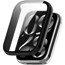 Защитный чехол Deexe Hollow Frame для Xiaomi Mi Smart Band 9 Pro - Black: фото 1 из 8