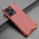 Защитный чехол Deexe Honeycomb Series для Xiaomi Redmi Note 13 Pro+ - Red (340552R). Фото 2 из 5