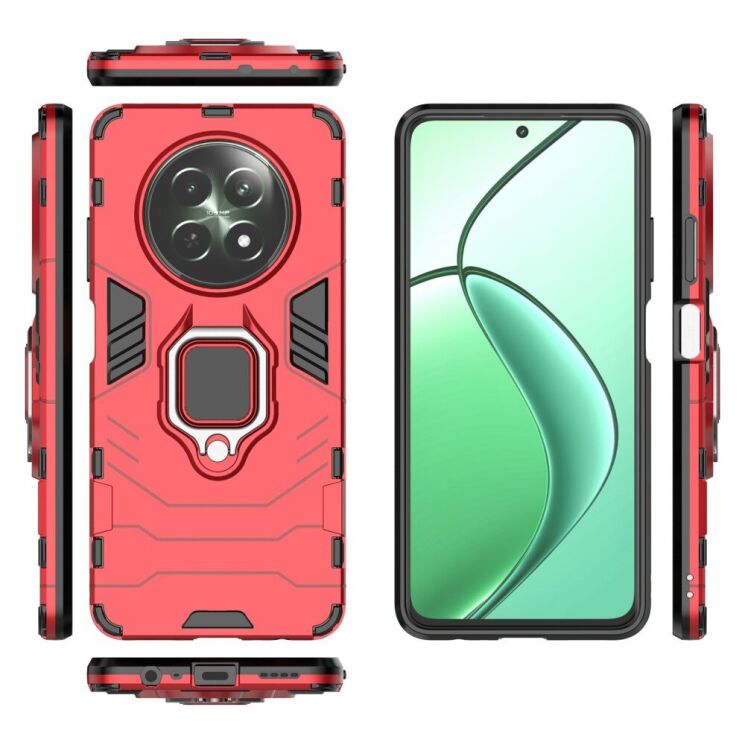 Защитный чехол Deexe Hybrid Case для Realme 12 5G - Red: фото 6 из 6
