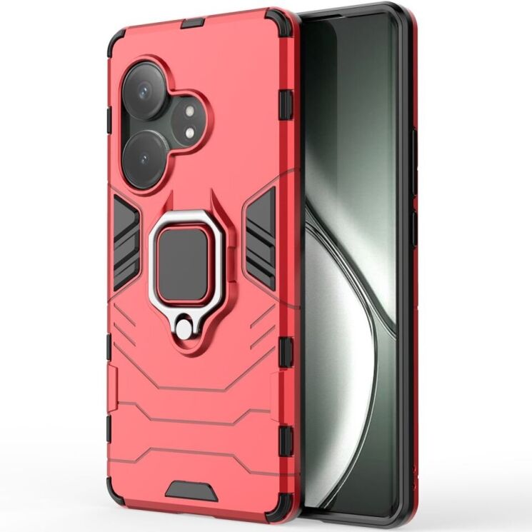 Защитный чехол Deexe Hybrid Case для Realme GT Neo 6 SE / GT 6T - Red: фото 2 из 6