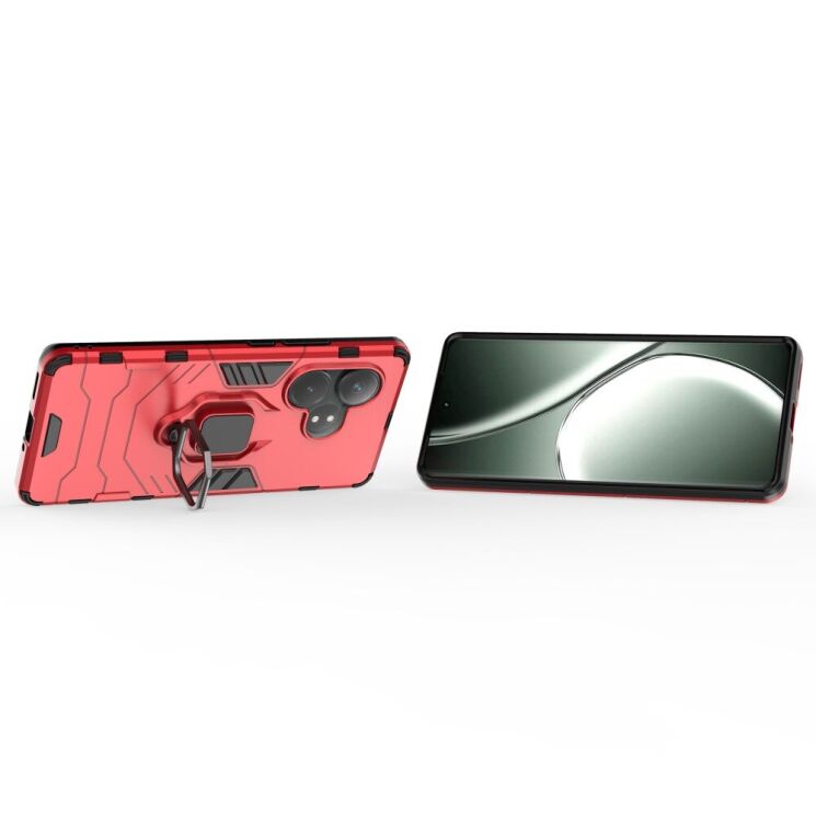 Защитный чехол Deexe Hybrid Case для Realme GT Neo 6 SE / GT 6T - Red: фото 3 из 6