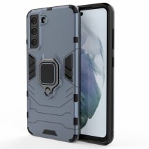 Защитный чехол Deexe Hybrid Case для Samsung Galaxy S21 FE (G990) - Blue: фото 1 из 12