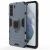 Защитный чехол Deexe Hybrid Case для Samsung Galaxy S21 FE (G990) - Blue: фото 1 из 12