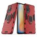 Чехол с подставкой Deexe Hybrid Case для VIVO X50 Pro - Red (317103R). Фото 1 из 7