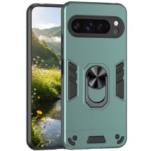 Захисний чохол Deexe Hybrid Shell для Google Pixel 9 Pro XL - Green: фото 1 з 7