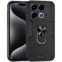 Защитный чехол Deexe Hybrid Shell для Infinix Note 40 - Black: фото 1 из 7