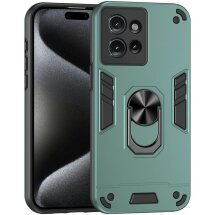 Защитный чехол Deexe Hybrid Shell для Motorola Edge 50 - Green: фото 1 из 7