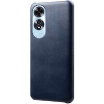 Защитный чехол Deexe Leather Back Cover для OPPO A60 - Blue: фото 1 из 4