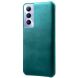 Защитный чехол Deexe Leather Back Cover для Realme C65 - Green (353937G). Фото 1 из 4