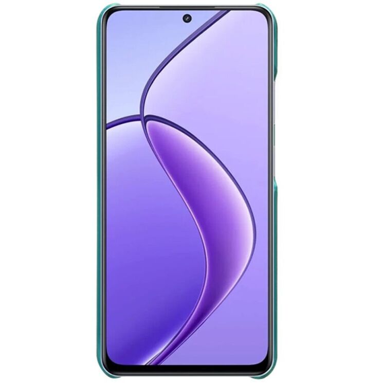 Защитный чехол Deexe Leather Back Cover для Realme C65 - Green: фото 2 из 4