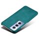 Защитный чехол Deexe Leather Back Cover для Realme C65 - Green (353937G). Фото 3 из 4