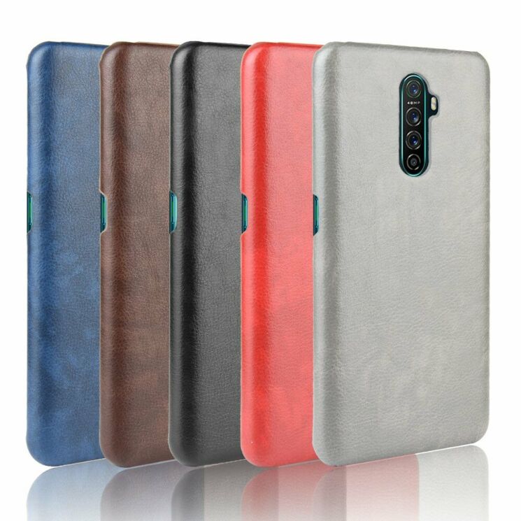 Защитный чехол Deexe Leather Back Cover для Realme X2 Pro - Red: фото 7 из 7
