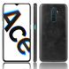 Захисний чохол Deexe Leather Back Cover для Realme X2 Pro - Black (248604B). Фото 1 з 6