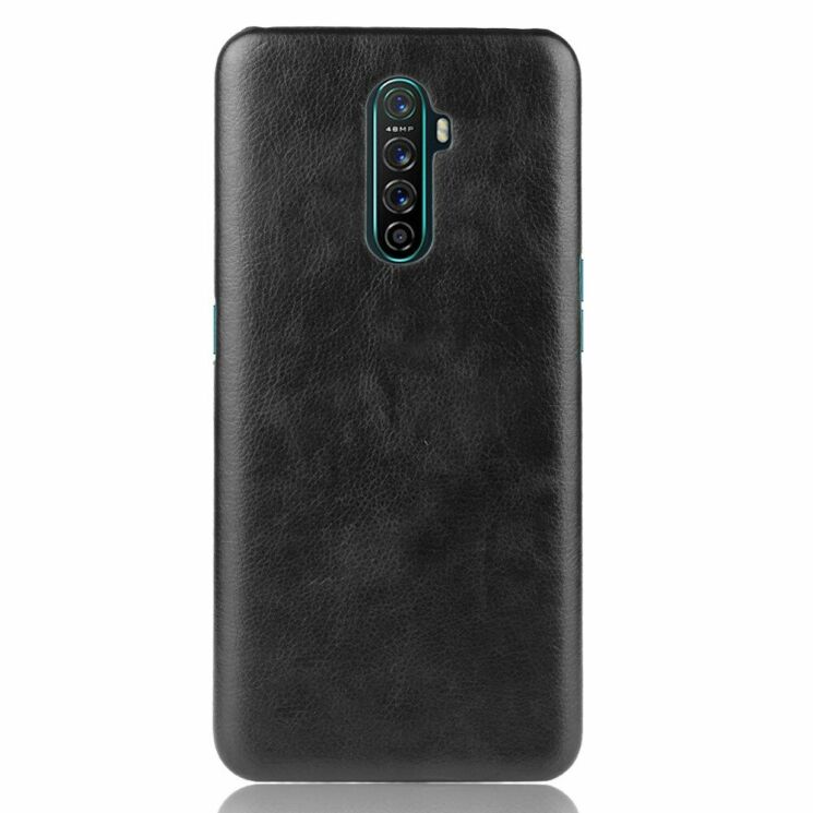Захисний чохол Deexe Leather Back Cover для Realme X2 Pro - Black: фото 2 з 6