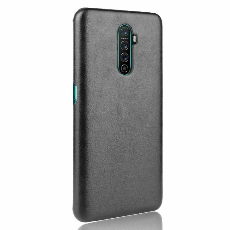 Захисний чохол Deexe Leather Back Cover для Realme X2 Pro - Black: фото 3 з 6