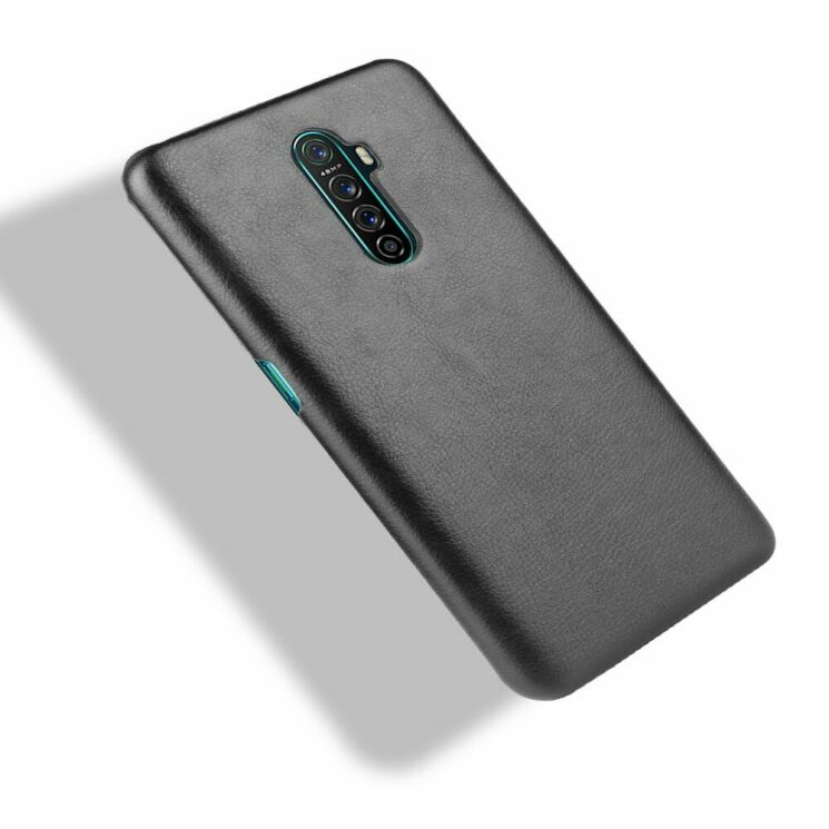 Захисний чохол Deexe Leather Back Cover для Realme X2 Pro - Black: фото 4 з 6