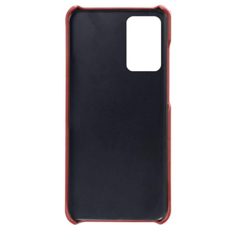 Захисний чохол Deexe Leather Back Cover для Samsung Galaxy A73 (А736) - Red: фото 4 з 4
