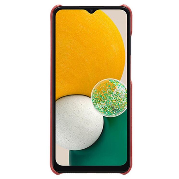 Захисний чохол Deexe Leather Back Cover для Samsung Galaxy A73 (А736) - Red: фото 2 з 4