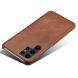 Защитный чехол Deexe Leather Back Cover для Samsung Galaxy S24 Ultra - Brown (343342Z). Фото 3 из 4