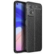 Защитный чехол Deexe Leather Cover для Realme 9 Pro - Black (300600B)
