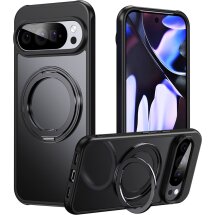 Защитный чехол Deexe Mag Stand для Google Pixel 11 Pro XL - Black: фото 1 из 13
