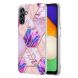 Защитный чехол Deexe Marble Pattern для Samsung Galaxy A34 (A346) - Light Purple (319808LV). Фото 1 из 5