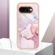 Защитный чехол Deexe Marble Style для Google Pixel 9a - Dark Purple (375423DV). Фото 5 из 6