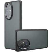 Захисний чохол Deexe Matte Skin для Honor 200 - Transparent Black: фото 1 з 10