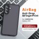 Защитный чехол Deexe Matte Skin для Samsung Galaxy A56 (A566) - Transparent / Black (372148H). Фото 11 из 14