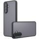 Защитный чехол Deexe Matte Skin для Samsung Galaxy A56 (A566) - Transparent / Black (372148H). Фото 1 из 14