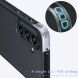 Защитный чехол Deexe Matte Skin для Samsung Galaxy A56 (A566) - Transparent / Black (372148H). Фото 4 из 14