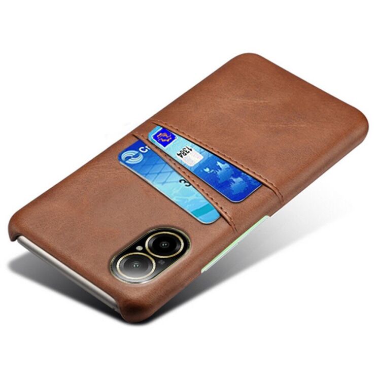 Защитный чехол Deexe Pocket Case для Realme C67 - Brown: фото 3 из 4