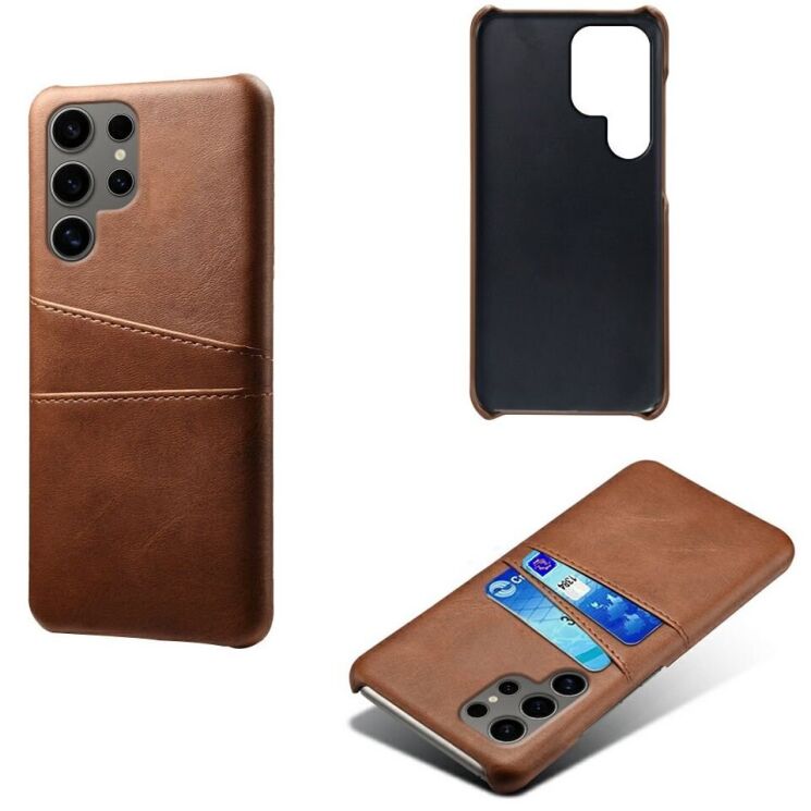 Защитный чехол Deexe Pocket Case для Samsung Galaxy S25 Ultra (S938) - Brown: фото 2 из 4
