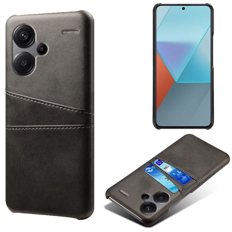Защитный чехол Deexe Pocket Case для Xiaomi Redmi Note 13 Pro+ - Black: фото 1 из 4