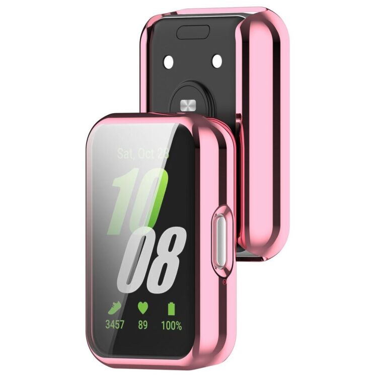 Защитный чехол Deexe Protective Frame для Samsung Galaxy Fit 3 - Pink: фото 7 из 8