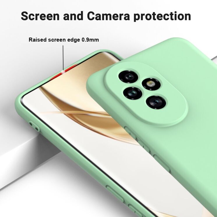 Защитный чехол Deexe Silicone Case для Honor 200 - Red: фото 4 из 8
