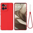 Защитный чехол Deexe Silicone Case для Motorola Edge 50 Neo - Red (367118R)